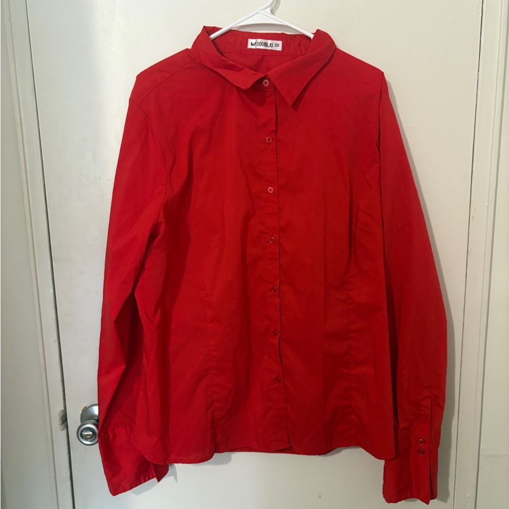 Doublju Scarlet Button-Up Shirt